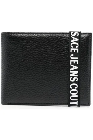 VERSACE Logo-strap wallet