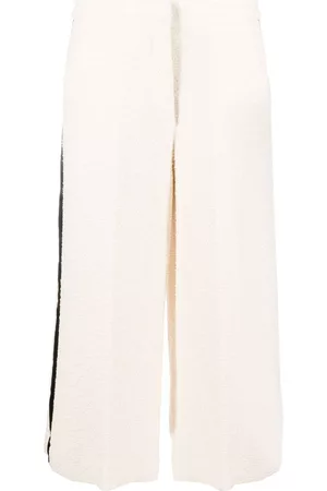 SEMICOUTURE High-waisted cropped trousers