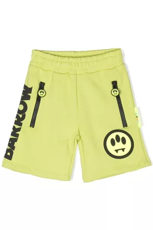 BARROW Logo-print track shorts