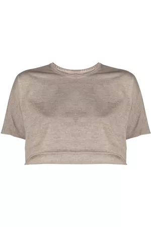 ISAAC SELLAM EXPERIENCE Cropped short-sleeved T-shirt