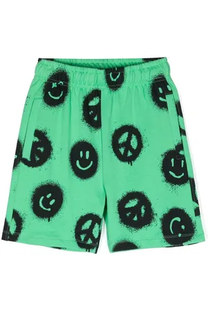 Molo Adian fresh peace-print shorts