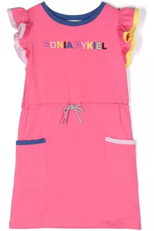 Sonia Rykiel Enfant Ruffle-sleeve dress