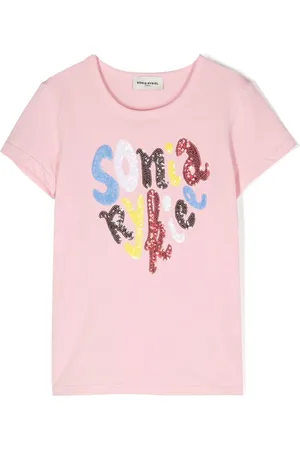 Sonia Rykiel Enfant Logo-embellished short-sleeve T-shirt