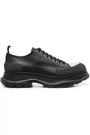 Alexander McQueen Tread metal-toecap sneakers