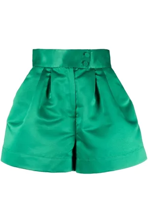 Styland Satin-finish mini shorts