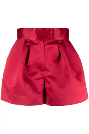 Styland Satin-finish mini shorts