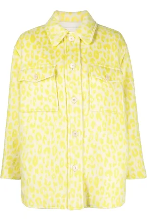 Isabel Marant Odelino leopard-print wool jacket