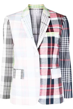 Thom Browne Check-pattern cotton blazer