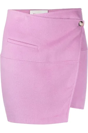 Nanushka Wrap mini skirt