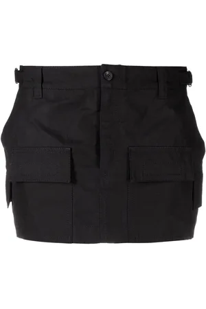 WARDROBE.NYC Cargo Pockets Mini Skirt