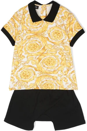 VERSACE Baroque-pattern print set