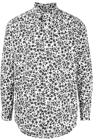 AGNÈS B. Floral-print cotton shirt