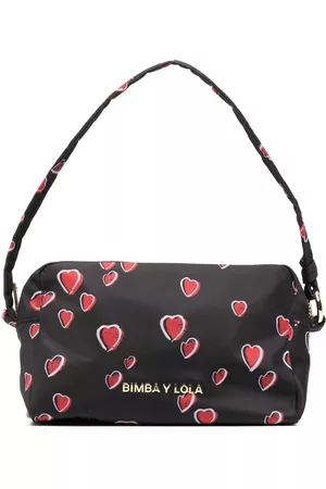 Bimba y Lola Small Hearts-print Bucket Makeup Bag - Farfetch