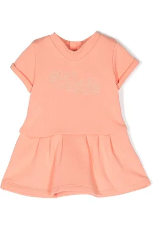 Chloé Logo-embroidered T-shirt dress