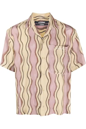 Jacquemus Jean wave-print shirt
