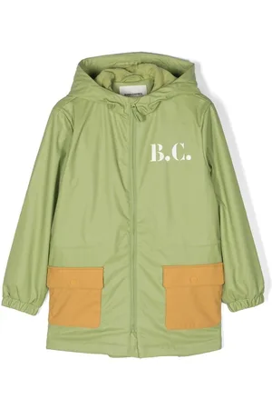 Bobo Choses Cargo-pocket hooded parka coat