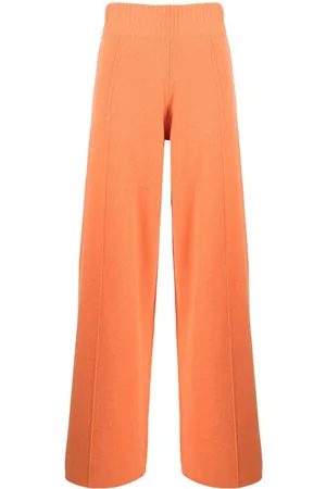 PRINGLE OF SCOTLAND High-waisted knitted trousers