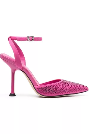 Michael Kors Crystal-embellished pointed-toe sandals