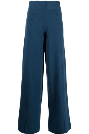 PRINGLE OF SCOTLAND High-waisted knitted trousers