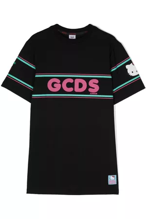 GCDS Logo-print T-shirt dress