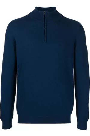 PRINGLE OF SCOTLAND Short-zip cashmere jumper