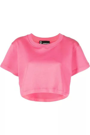 Styland Plain cropped T-shirt