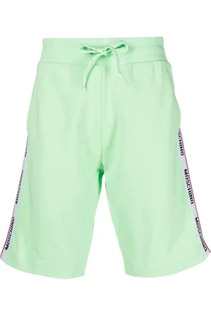 Moschino Logo-panel lounge shorts