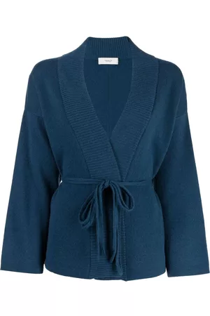 PRINGLE OF SCOTLAND V-neck tie-waist cardigan
