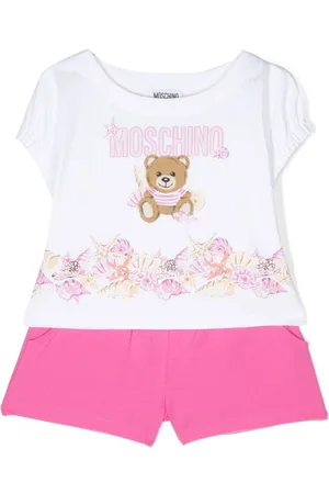 Moschino Logo-print short tracksuit