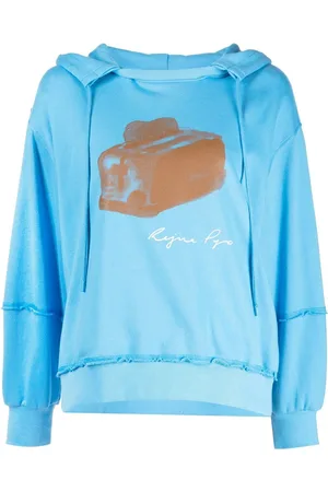 REJINA PYO Graphic-print drawstring hoodie
