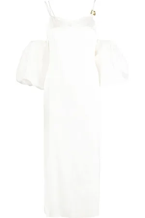 REJINA PYO Stevie puff off-shoulder dress