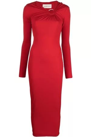 ALEXANDRE VAUTHIER Cut-out midi dress
