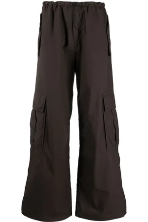 Nº21 Wide-leg cargo trousers