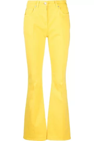 Yellow 2024 bootcut jeans