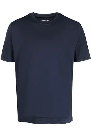 FEDELI Crew-neck cotton T-shirt