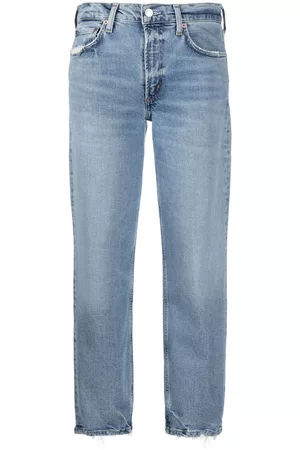 AGOLDE Kye cropped straight-leg jeans