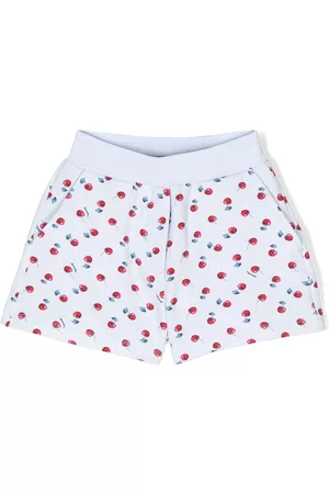 MONNALISA Cherry-print shorts