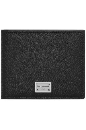 Dolce & Gabbana Logo-tag leather bifold wallet