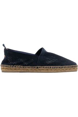 Castaner Perforated leather espadrilles
