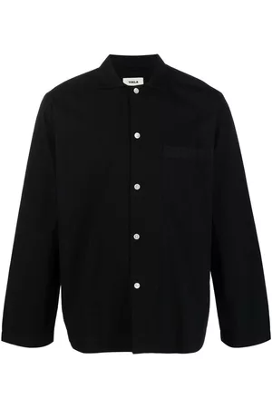 Tekla Poplin pajama shirt