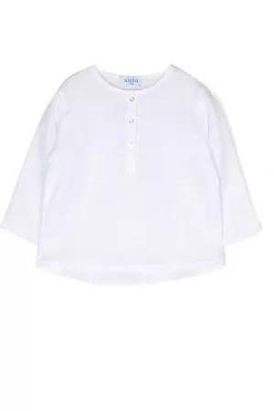 SIOLA Button fly long-sleeve top