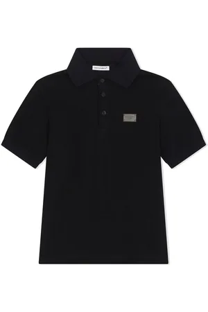 Dolce & Gabbana Logo-tag piqué polo shirt