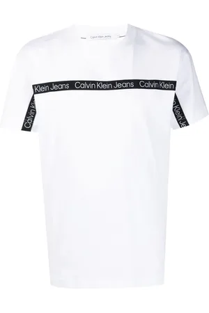 Calvin Klein Logo-trim detail T-shirt