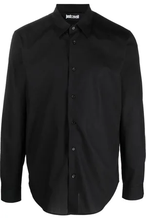 Roberto Cavalli Rear logo-print shirt