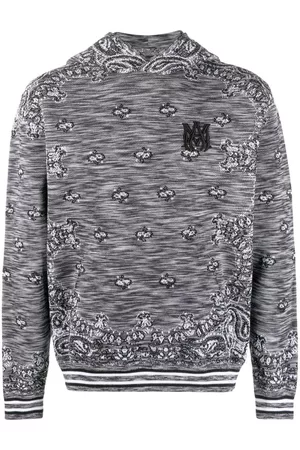 AMIRI Logo-patch pullover hoodie