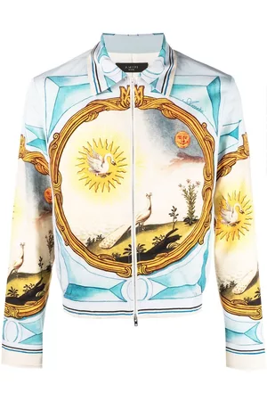 AMIRI Landscape Frame varsity jacket