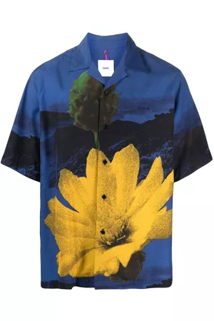OAMC Graphic-print short-sleeve shirt