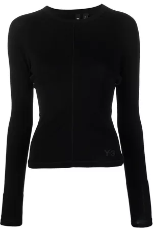 Y-3 Logo-print long-sleeve top