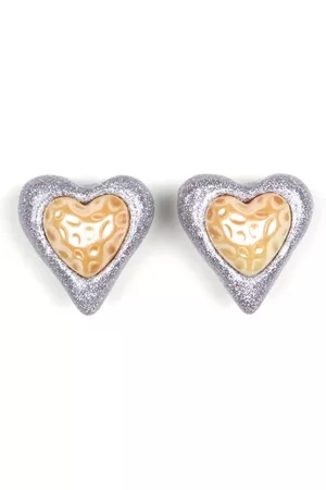 Julietta Heart-shaped stud earrings