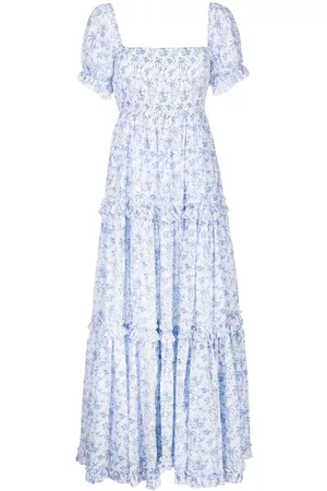 Caroline Constas Zuri tiered maxi dress